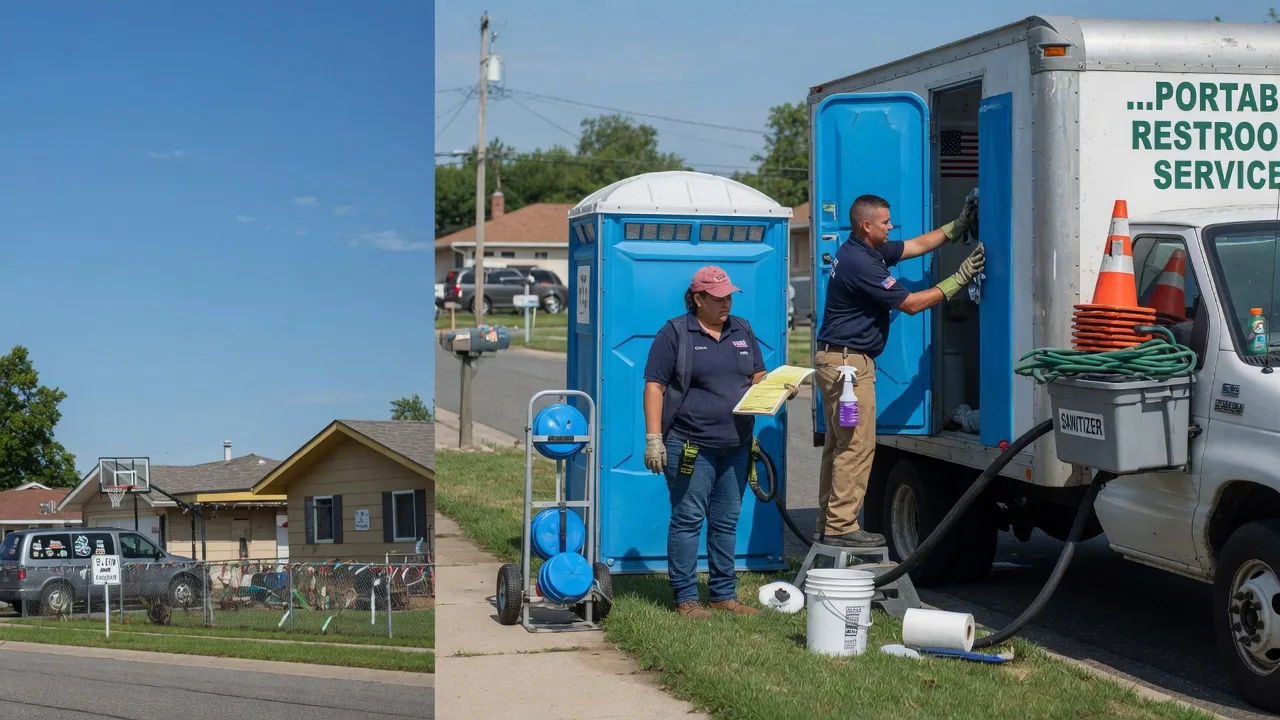 Portable Toilet Rental in Stilwell, KS near me